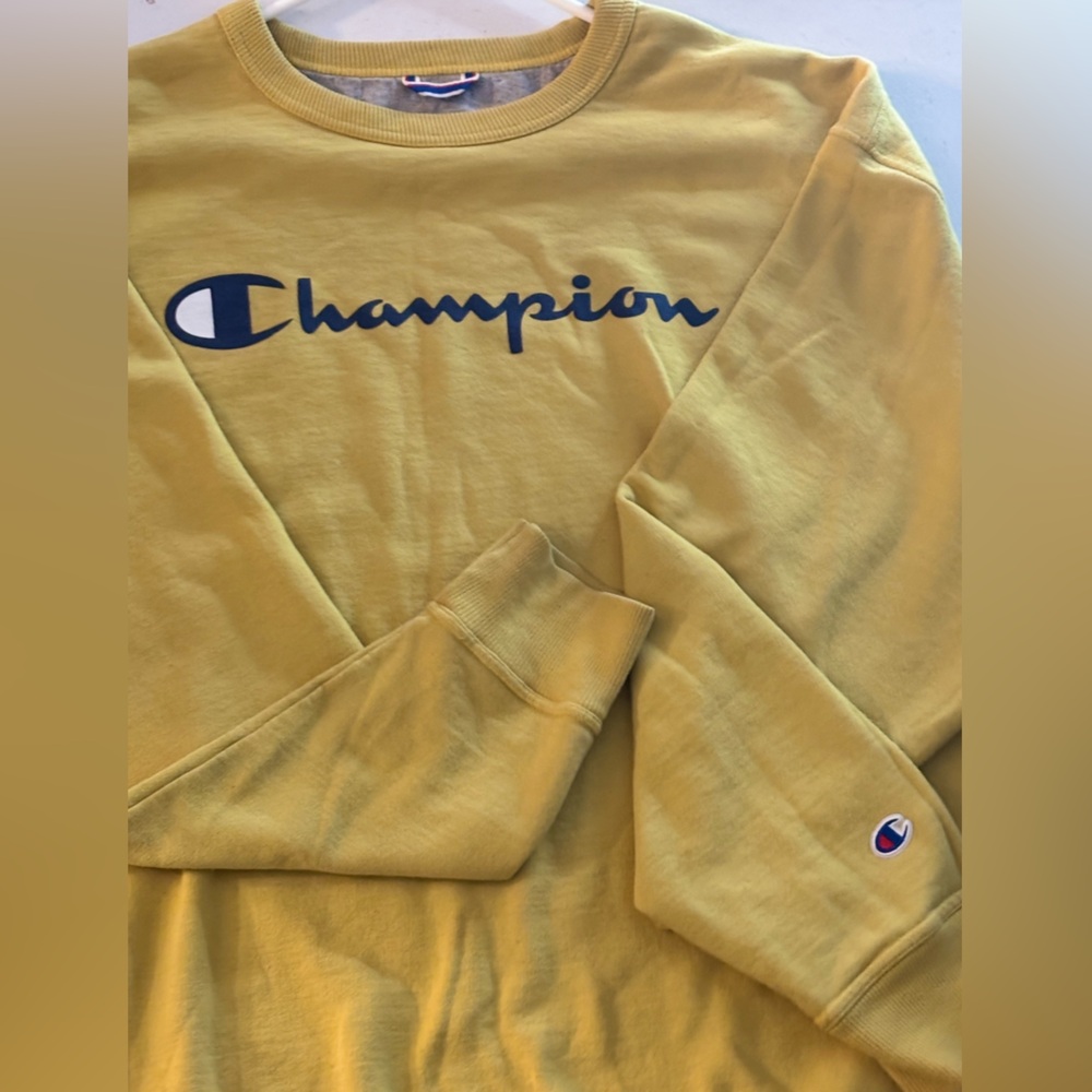Champion Yellow Sweatshirt